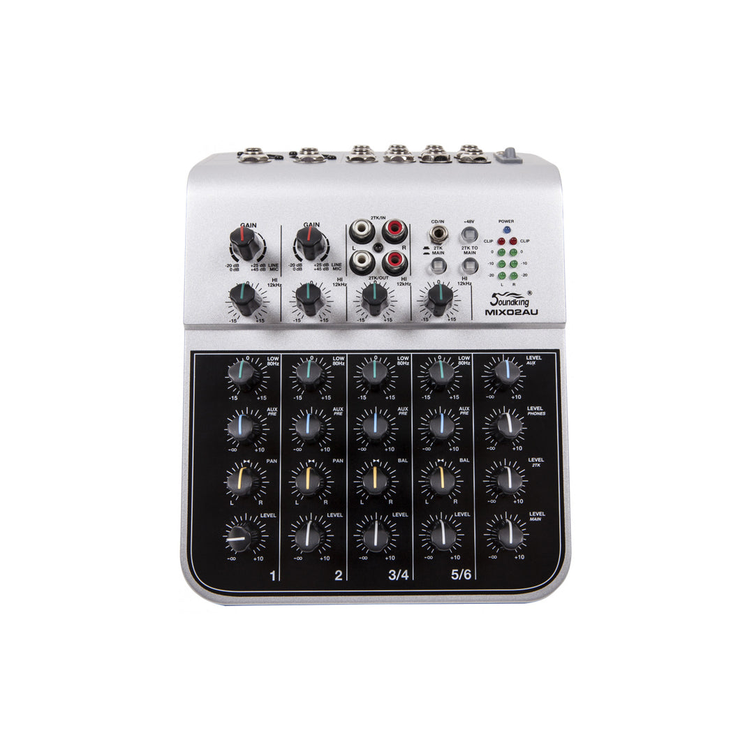 Soundking MIX02AU USB Audio Mixer